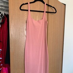 Soft Pink Midi Dress. Size Medium. New!